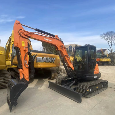 Mini Excavadora de Construcción Usada Kubota 161-3 5675 kg Para Ingeniería de la Construcción