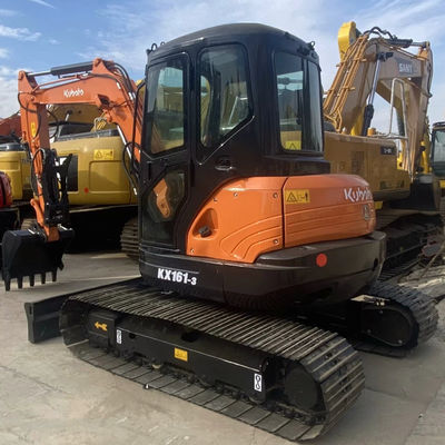 Mini Excavadora de Construcción Usada Kubota 161-3 5675 kg Para Ingeniería de la Construcción
