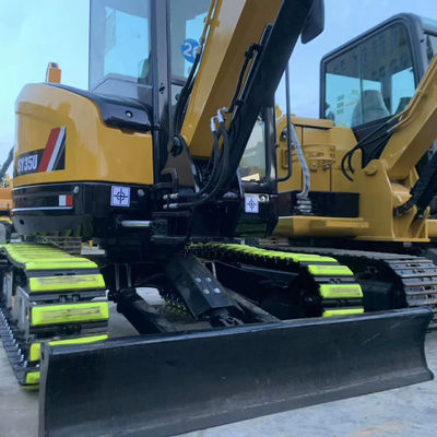 Tierra en movimiento Usado SANY 35U Excavadora Excavadora Refrigeración de agua Color amarillo