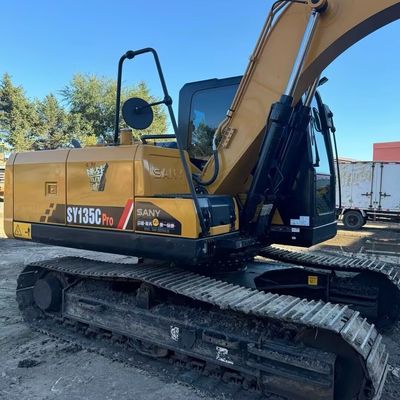 Excavadora hidráulica usada SANY135C Equipo de construcción usado