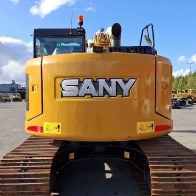 Mini Excavadora Sany Hidráulica Usada SANY155U Vieja excavadora de construcción