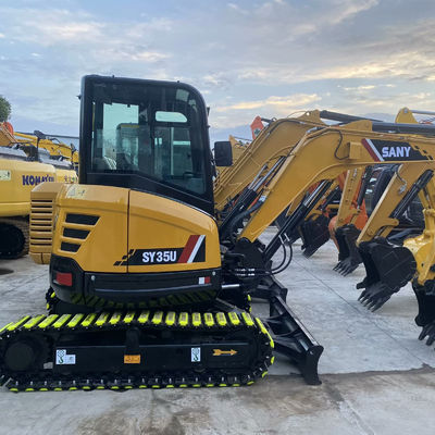 Excavadora hidráulica usada excavadora SANY 35U maquinaria de movimiento de tierra 3780 kg