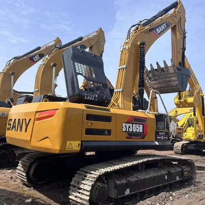 Excavadora usada de tipo Crawler SANY SY365 Excavadora de segunda mano para trabajos mineros