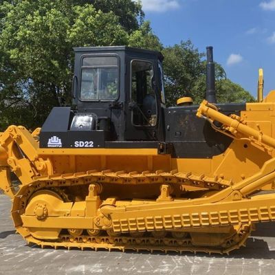 162KW Usado SHANTUI SD22 Bulldozer de rastreo Equipo agrícola de construcción