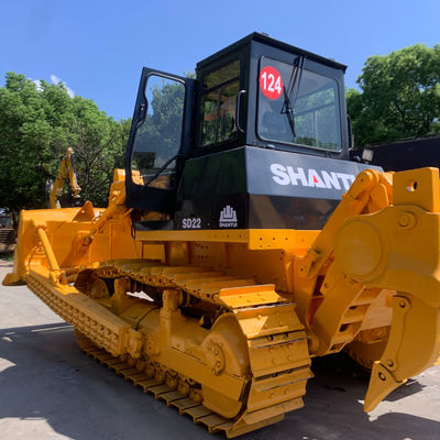 SHANTUI SD22 Bulldozer de rastreo hidráulico usado 23400kg para la construcción