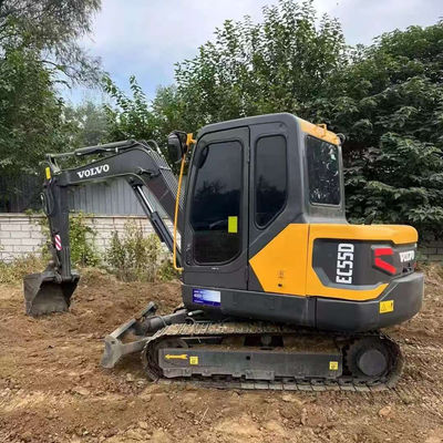 2000 rpm 36,5kw Excavadora VOLVO EC55D de segunda mano Equipo de construcción