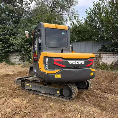 2000 rpm 36,5kw Excavadora VOLVO EC55D de segunda mano Equipo de construcción
