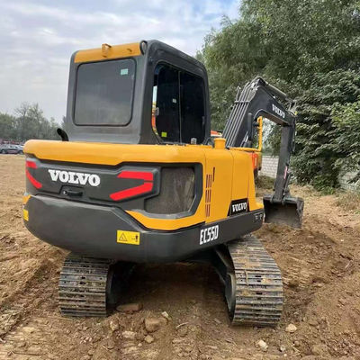 2000 rpm 36,5kw Excavadora VOLVO EC55D de segunda mano Equipo de construcción