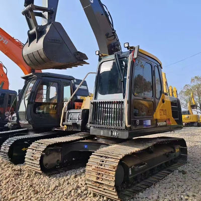 VOLVO EC140 Excavadora hidráulica usada 77KW Excavadora volvo vieja de alta eficiencia