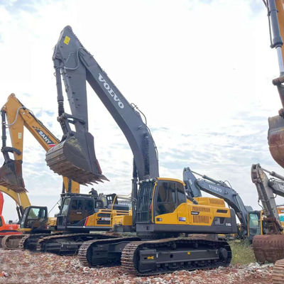 Equipo de excavadora hidráulica usada VOLVO EC480 Eficiente en el consumo de combustible para la demolición