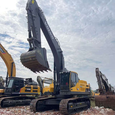 Equipo de excavadora hidráulica usada VOLVO EC480 Eficiente en el consumo de combustible para la demolición