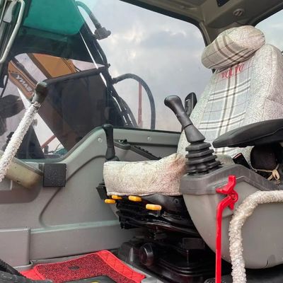 Excavadora hidráulica Volvo 150D bien mantenida de segunda mano Equipo de construcción antiguo