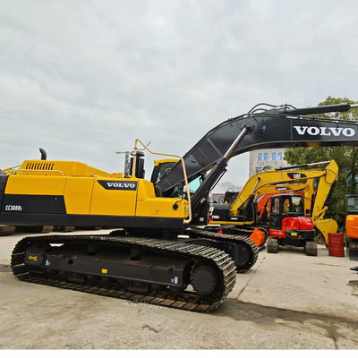 Motor diesel Usado Volvo Excavadora Volvo 380DL Usado Excavadora de rastreo para la demolición