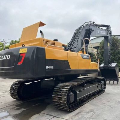 Construcción 89HP Excavadora Usada Excavadora Volvo 480 Excavadora de movimiento de tierra de segunda mano