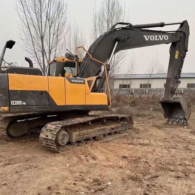 66kW Excavadora hidráulica usada excavadora VOLVO 200D Equipo de construcción