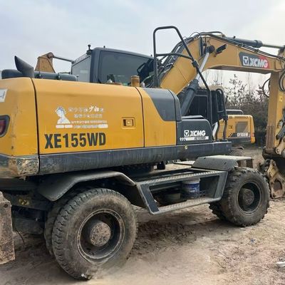 Excavadora de ruedas usadas de 93kW Excavadora de ruedas usadas XCMG150 Excavadora de rastreo