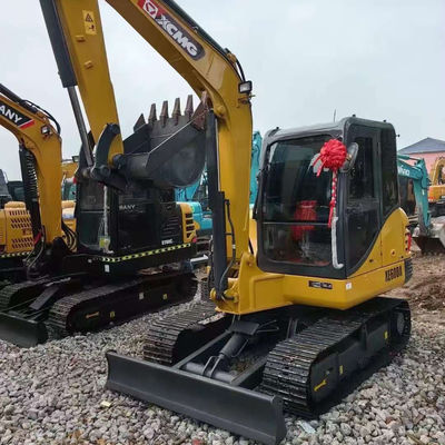 Excavadora de construcción pesada de 36.2W usada XCMG XE60 Excavadora de segunda mano
