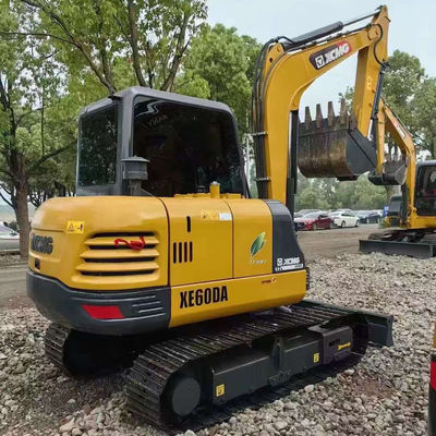 Excavadora de construcción pesada de 36.2W usada XCMG XE60 Excavadora de segunda mano