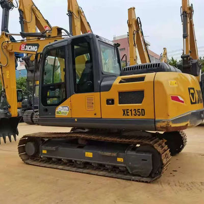 Excavadora de segunda mano XCMG XE135 Excavadora hidráulica de segunda mano