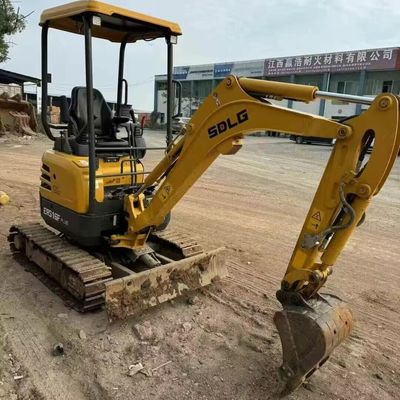 Maquinaria de construcción usada Mini excavadora excavadora SDLG 16 85kW Para trabajos mineros