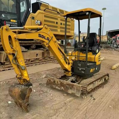 Maquinaria de construcción usada Mini excavadora excavadora SDLG 16 85kW Para trabajos mineros