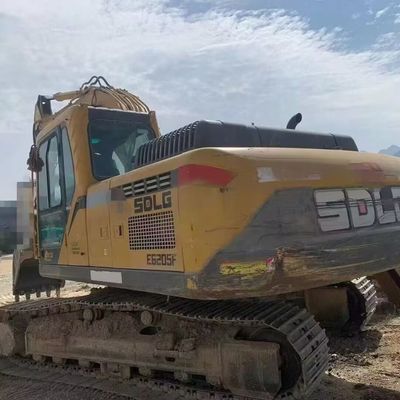 Excavadora hidráulica usada SDLG 205 119kW para operaciones mineras