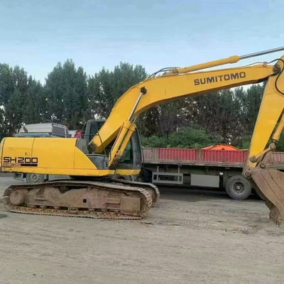 SUMITOMO SH200 Excavadora de rastreo usada 103kW Equipo de excavación bajo consumo