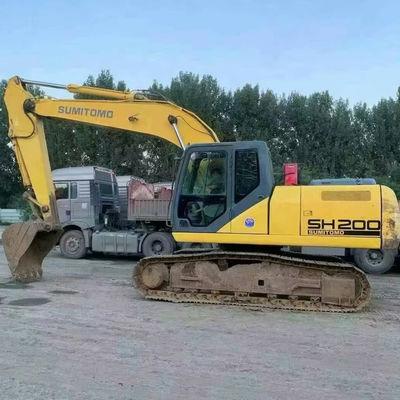 SUMITOMO SH200 Excavadora de rastreo usada 103kW Equipo de excavación bajo consumo