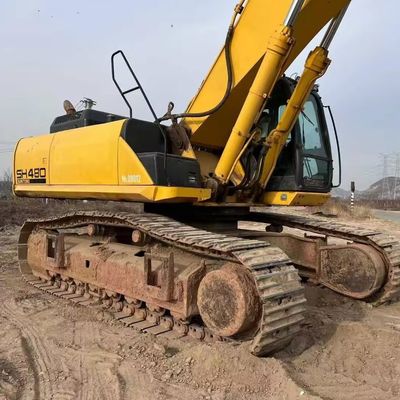 Equipo de construcción usado Gran excavadora SUMITOMO SH480 para el manejo de materiales
