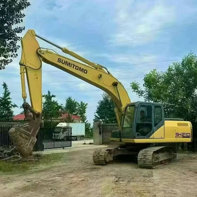 SUMITOMO 210 Maquinaria de construcción usada Excavadora vieja eficiente en el consumo de combustible para carreteras