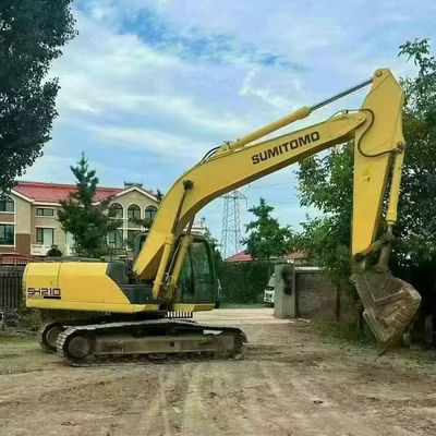 SUMITOMO 210 Maquinaria de construcción usada Excavadora vieja eficiente en el consumo de combustible para carreteras