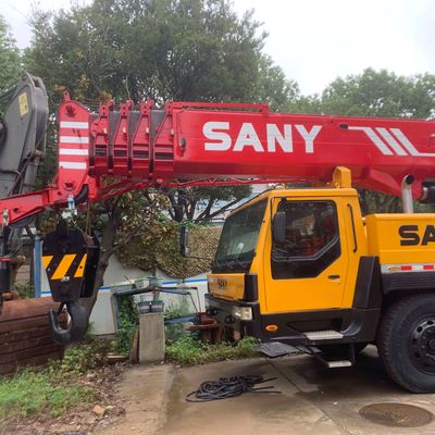 Agricultura Sany 750 grúa de segunda mano de 75 toneladas tipo montado en camión