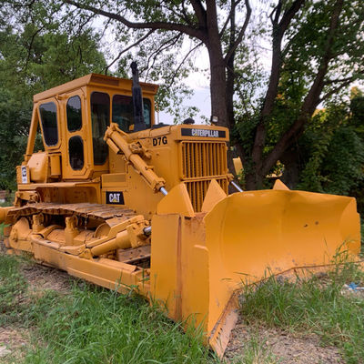 Construcción de minas Bulldozer usado CAT D7G Control hidráulico 202hp