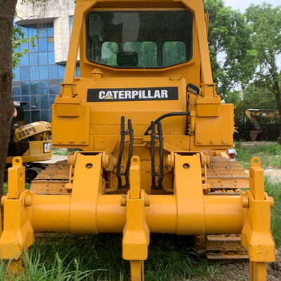 Motor diésel bulldozers de la oruga usados CAT D7G Dozer 150kW Diseño ergonómico