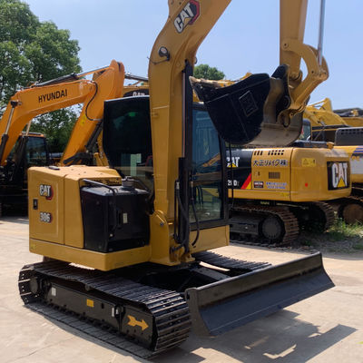 Cargas pesadas Excavadora de gato viejo CAT 306 Excavadora hidráulica de rastreador 5800kg