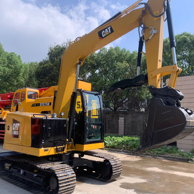 Excavadora usada tipo de rastreador CAT307.5 Excavadora de la oruga vieja con cubo de retroexcavadora