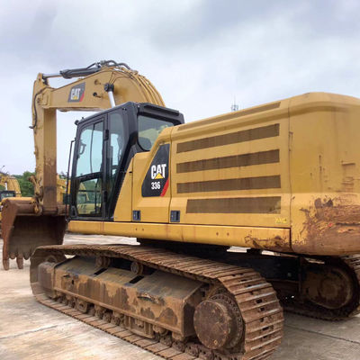 Robusta excavadora de segunda mano hidráulica Cat336 Vieja maquinaria de construcción