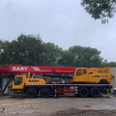 45m elevación Sany 750 grúas de segunda mano 75 toneladas para la construcción y construcción