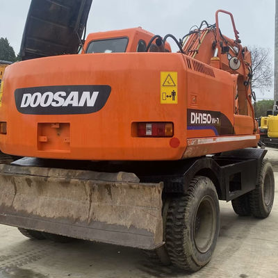 Edificio de la ciudad Usado DOOSAN Excavadora Doosan 150w-7 de segunda mano Excavadora hidráulica