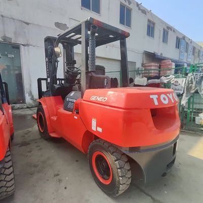 Camioneta de montacargas Toyota 50 de segunda mano de 5 toneladas con altura de elevación de 3,5 m